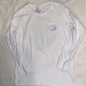 Ivory Ella Aquarius Long Sleeve Graphic Tee